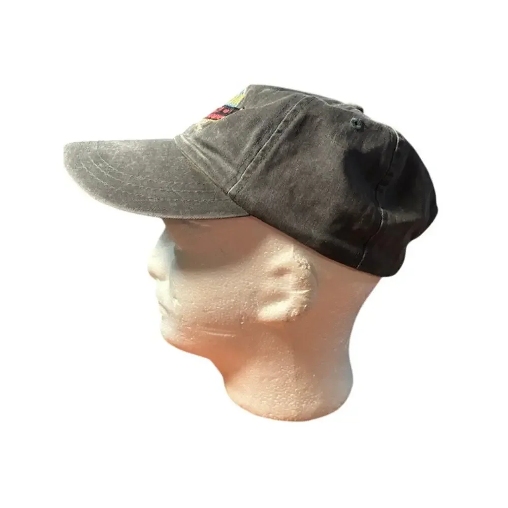 Vintage Willie Nelson dad hat Bad Day on a Strange Horse cap adjustable gray
